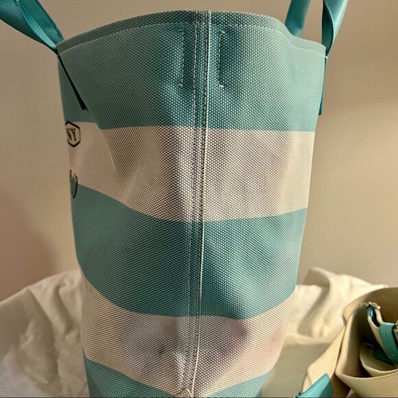 Tiffany & Co. Striped Canvas Tote - Picture 9 of 16